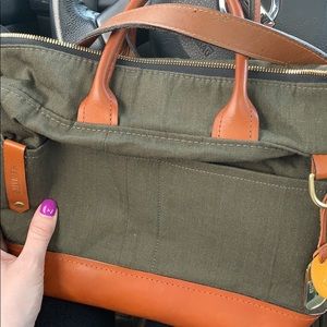 R. Riveter crossbody purse